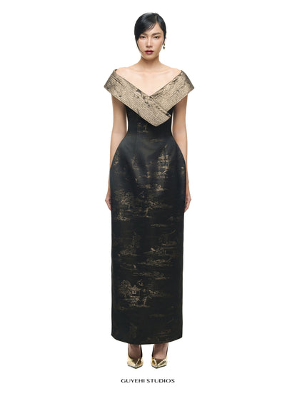 KATA COLLAR DRESS