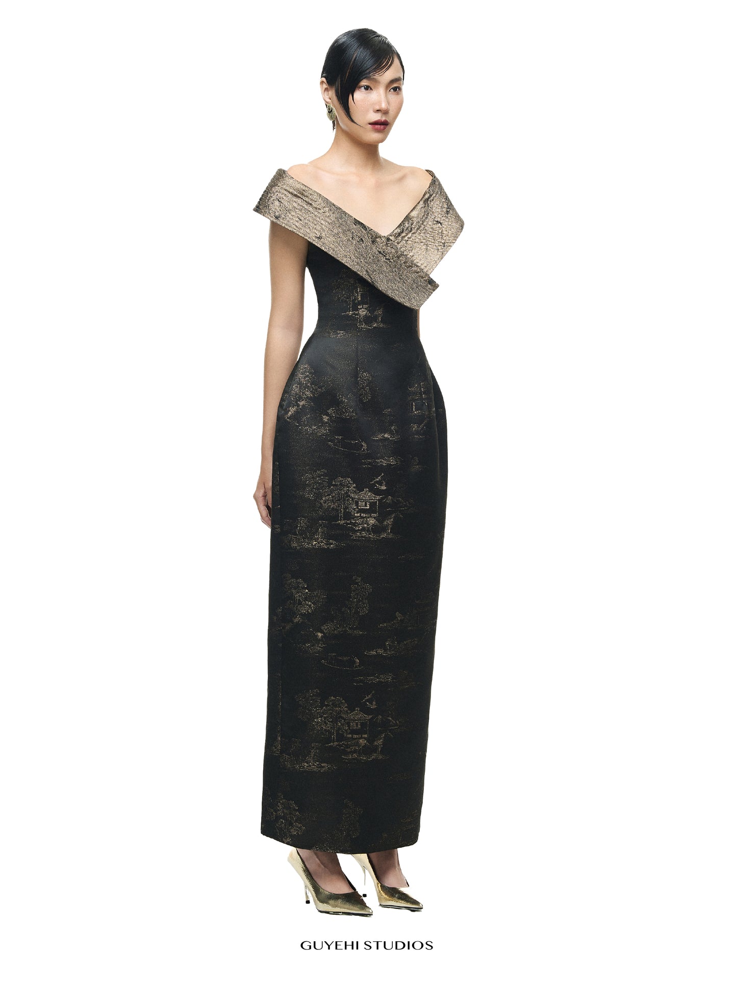 KATA COLLAR DRESS