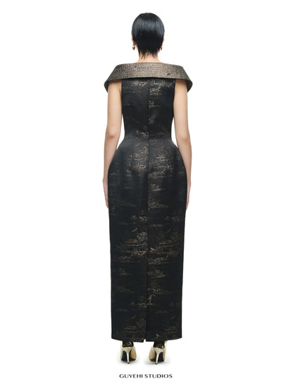KATA COLLAR DRESS