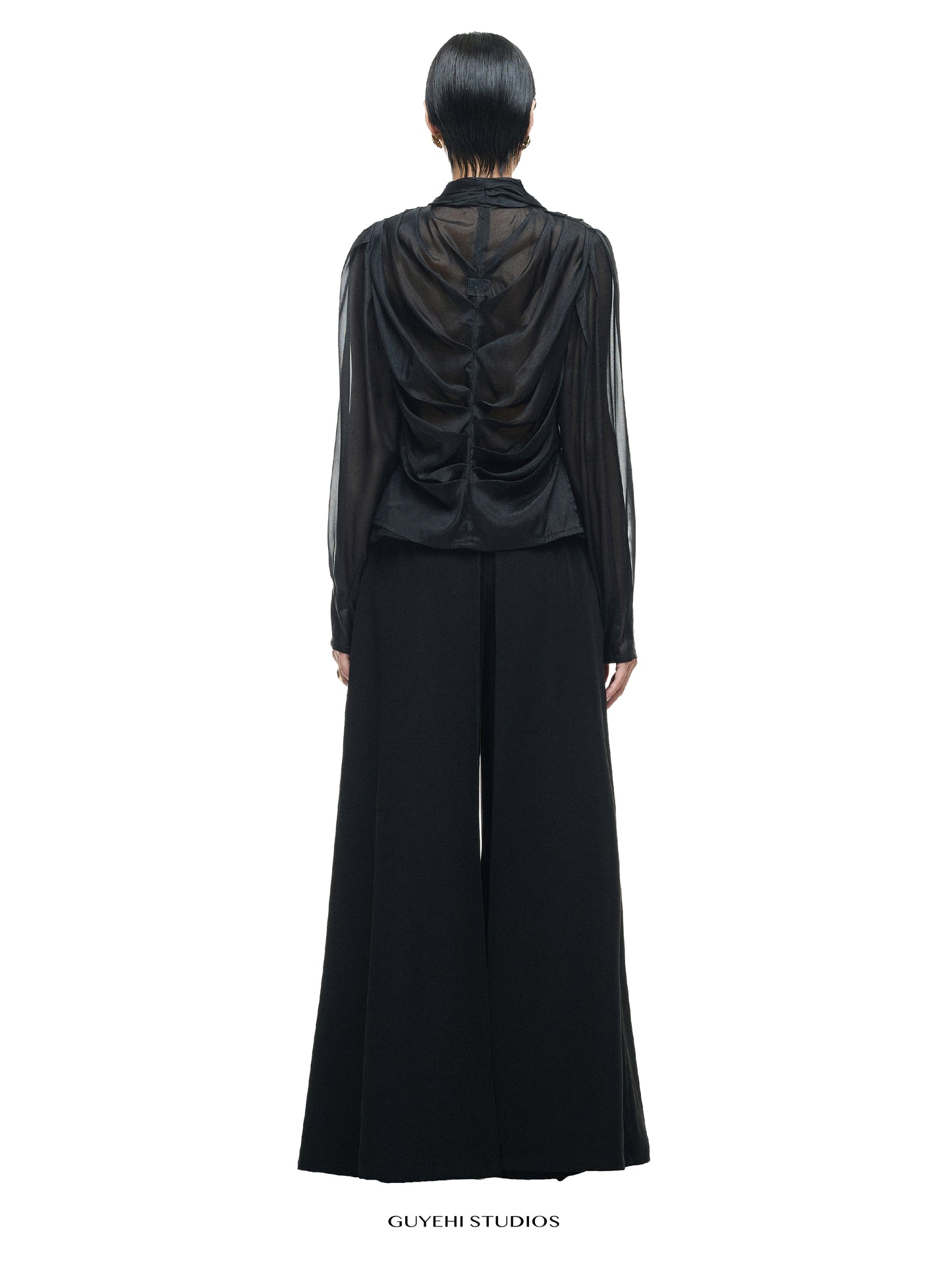 NAGARE DRAPE TOP