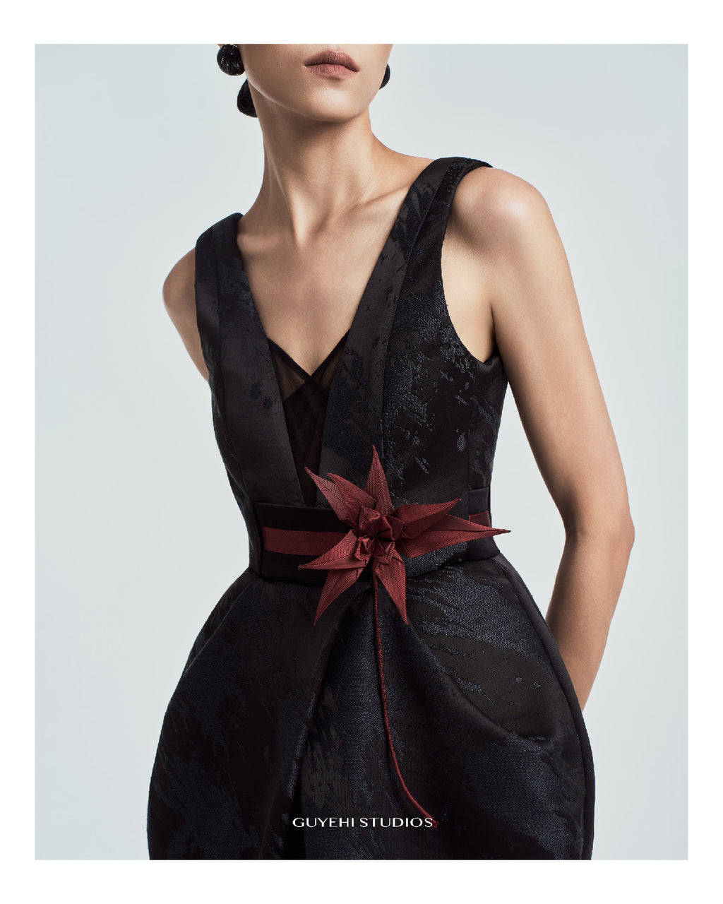 Lily Detachable Flower in Vietnamese Silk