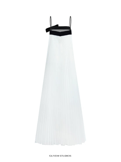 DOUX PLEATED MAXI DRESS