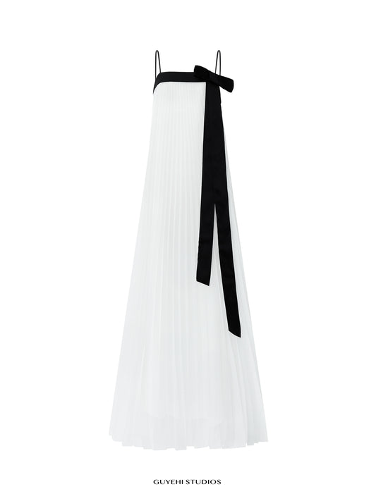 DOUX PLEATED MAXI DRESS