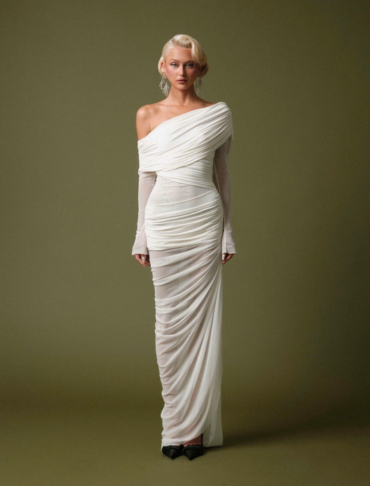 Perle Asymétrique Dress