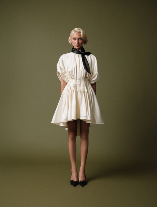 MELIS MINI DRESS - WITH BOW