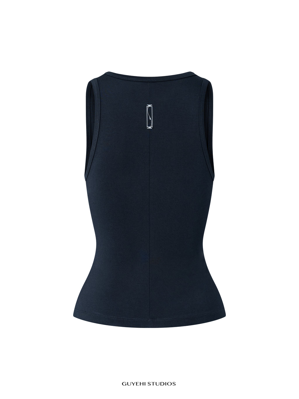 ÁO TANK CỔ CHỮ U SÂU MÀU ĐEN RIN