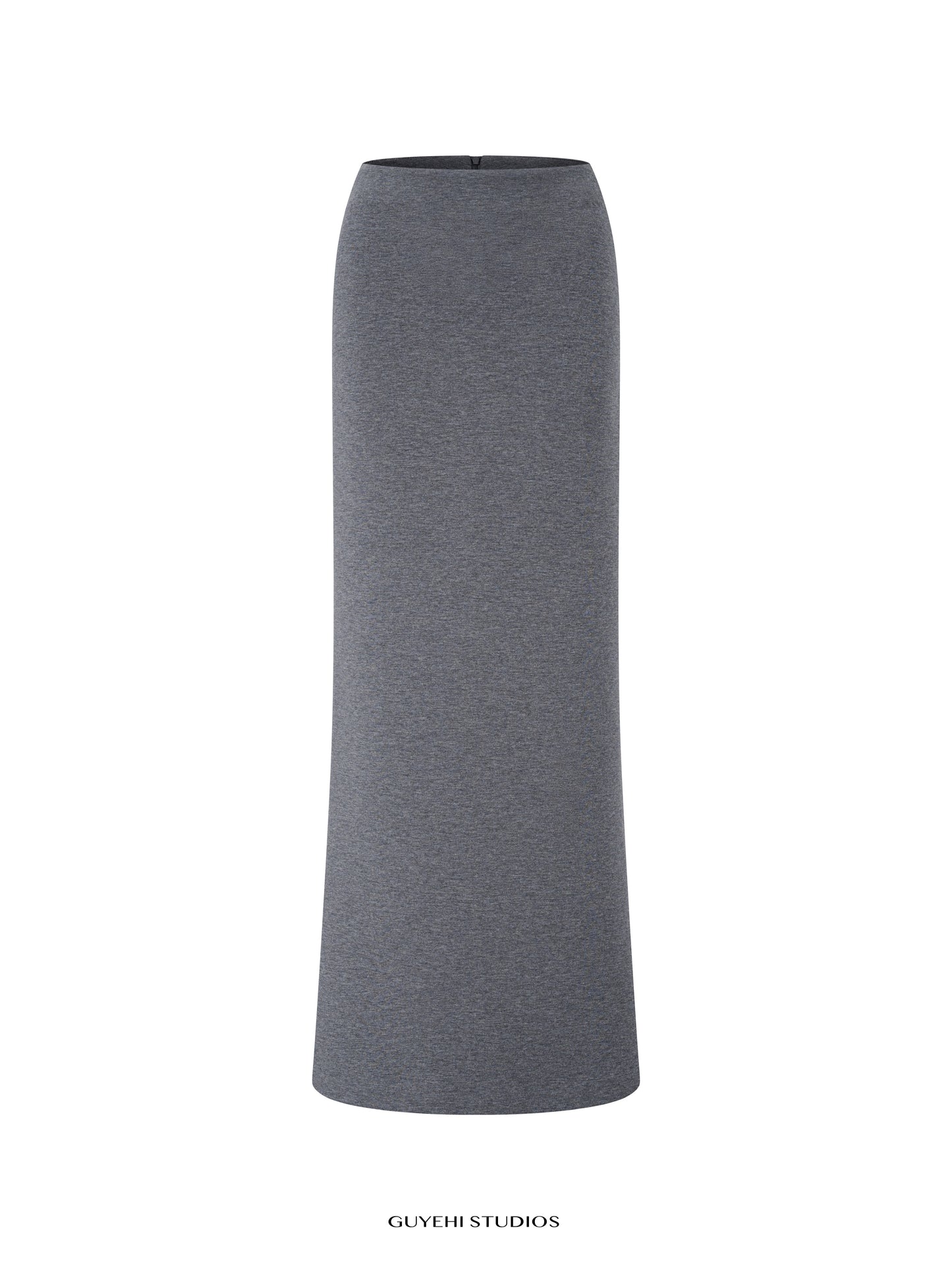 RIN GREY COLUMN SKIRT