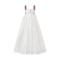 HIKARI SCARLET STRAP DRESS