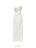 ĐẦM KASUMI IVORY JACQUARD NƠ LỚN – PHIÊN BẢN KỶ NIỆM