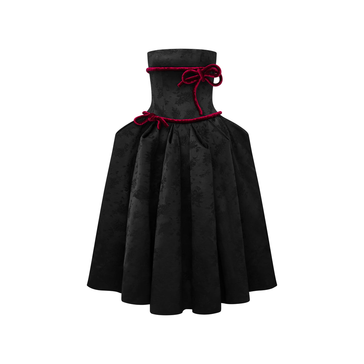 KOKORO RED KNOT DRESS