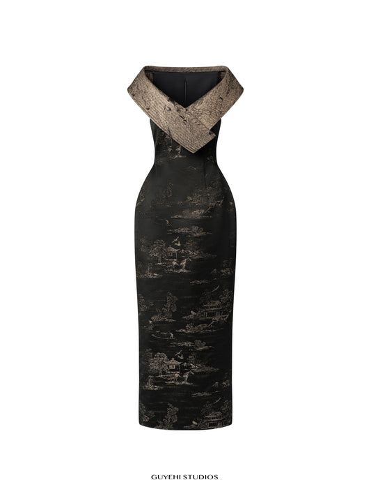 KATA COLLAR DRESS