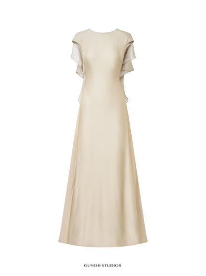 SIRAILE SCULPTURAL PLEATED DRESS - Premium Line