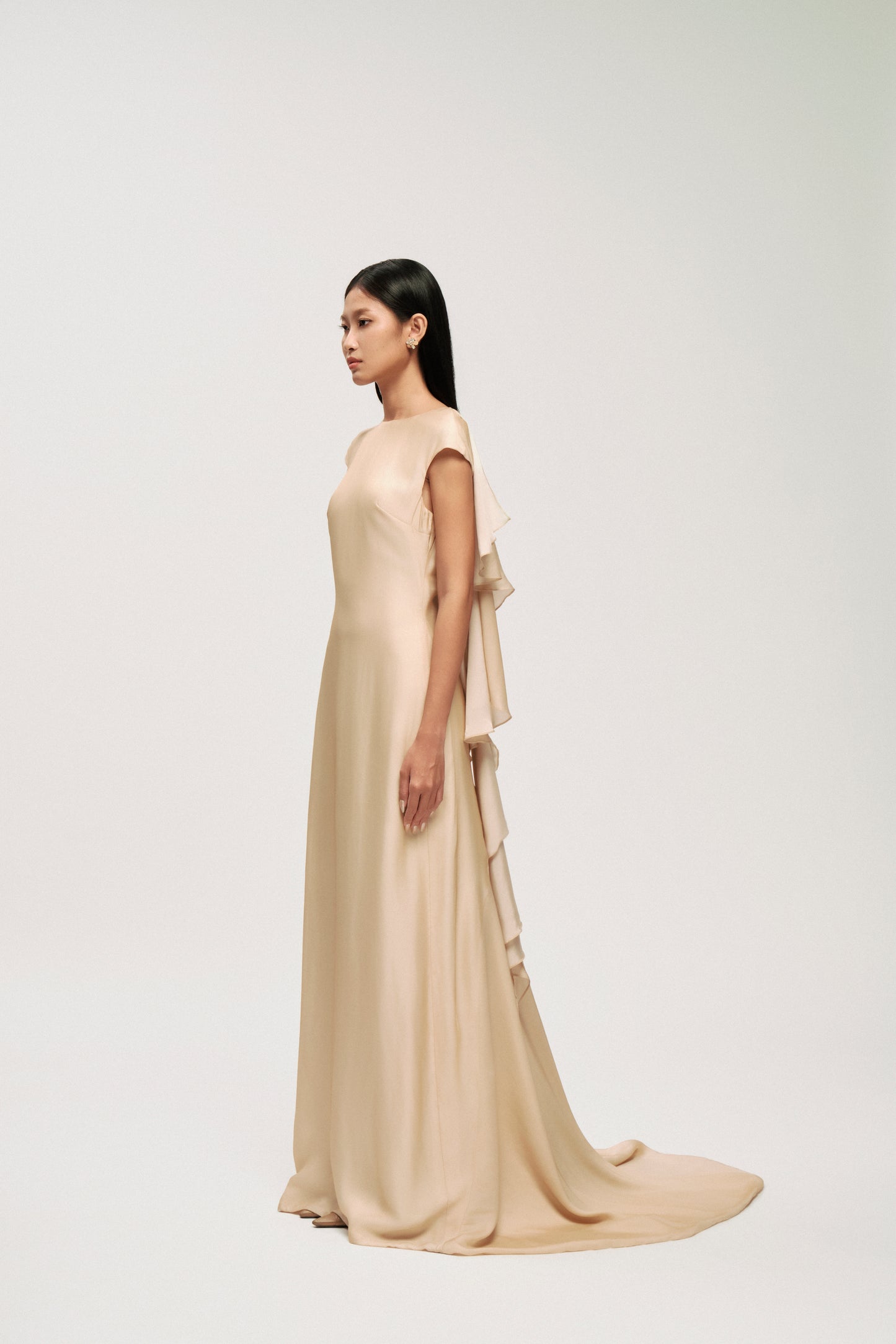 SIRAILE SCULPTURAL PLEATED DRESS - Premium Line