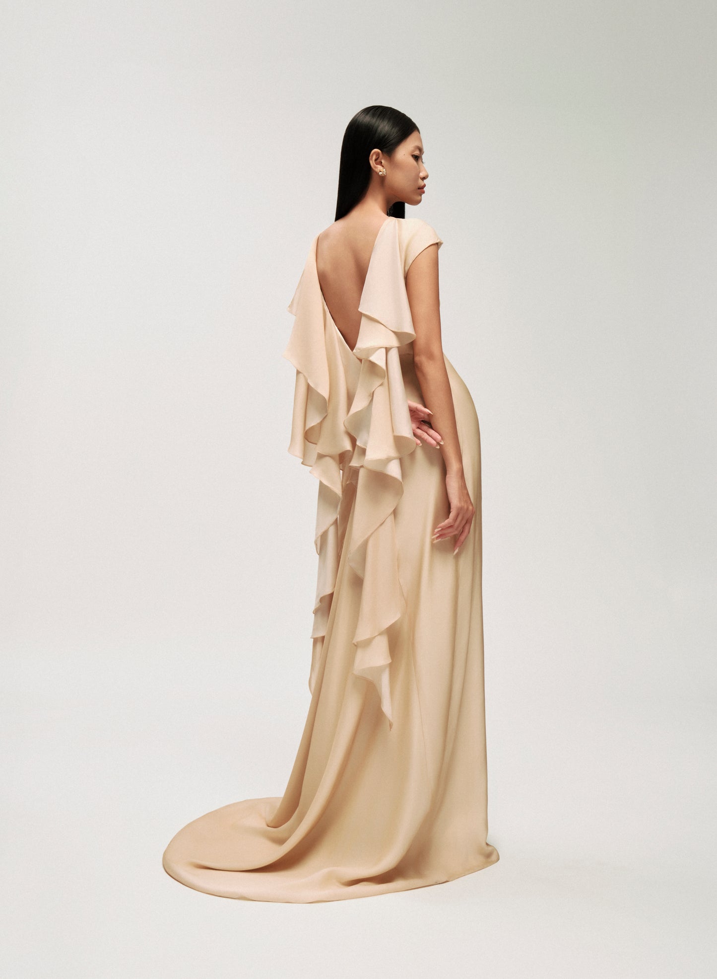 SIRAILE SCULPTURAL PLEATED DRESS - Premium Line