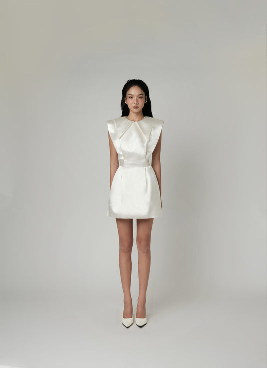 NACRE A-LINE MINI DRESS