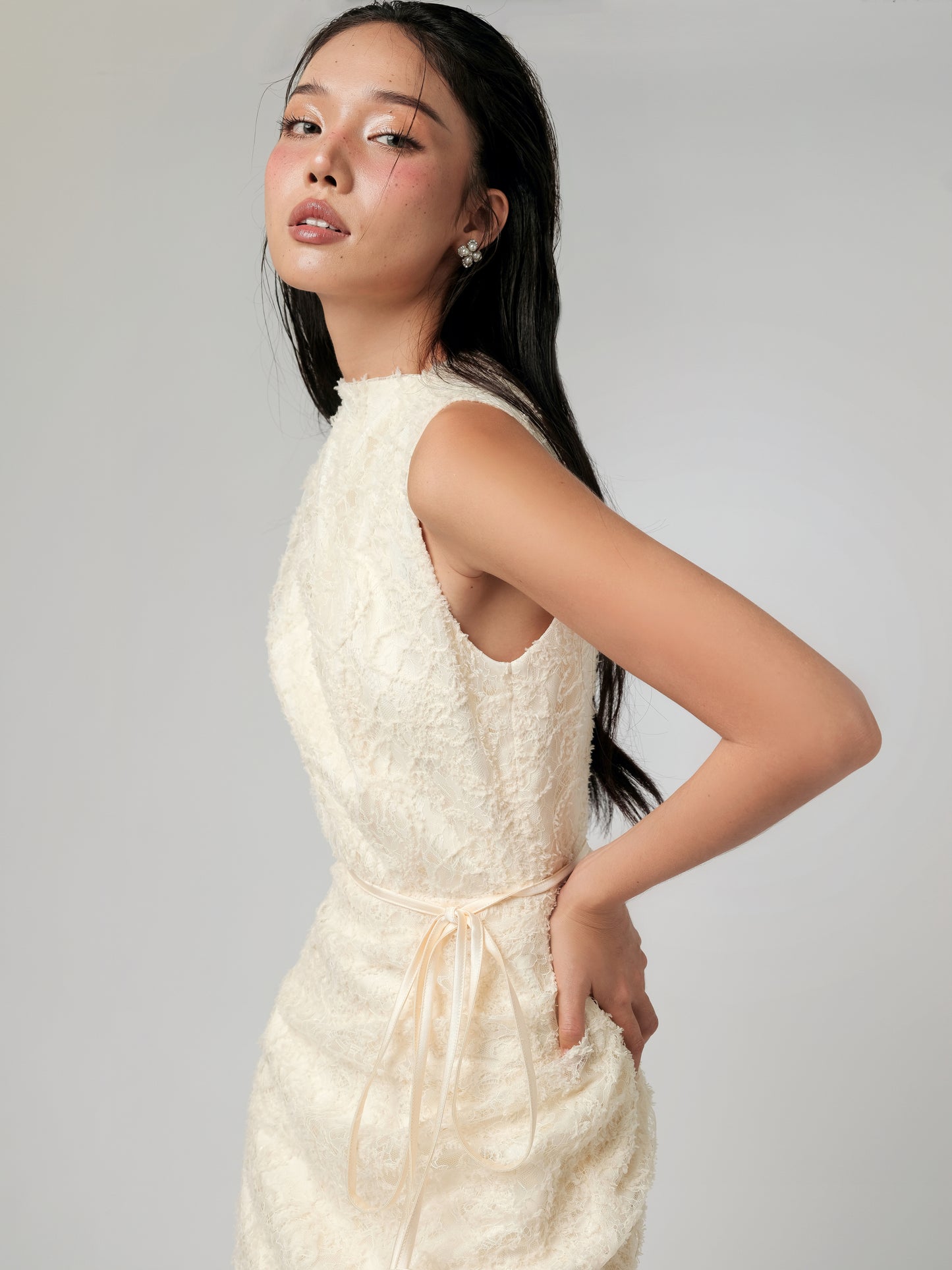 AUBE STRAPLESS SHEATH DRESS