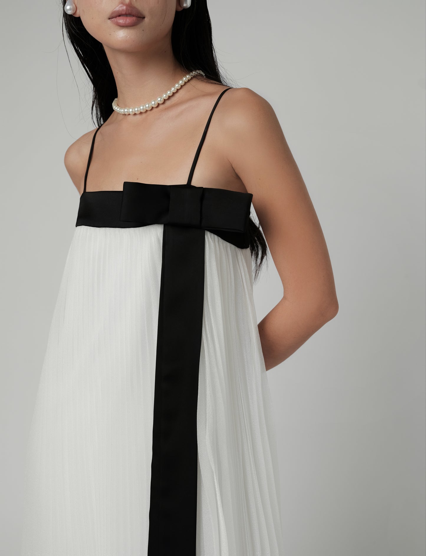DOUX PLEATED MAXI DRESS