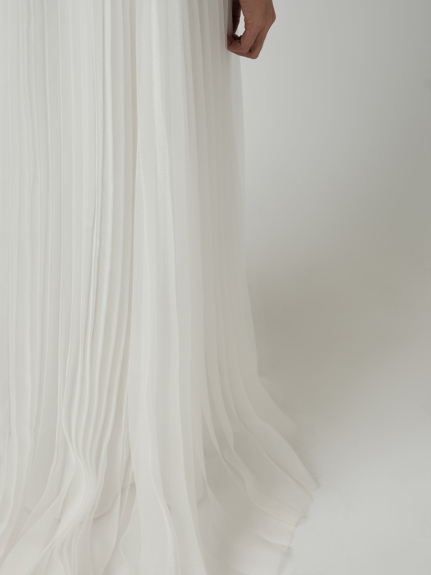 DOUX PLEATED MAXI DRESS