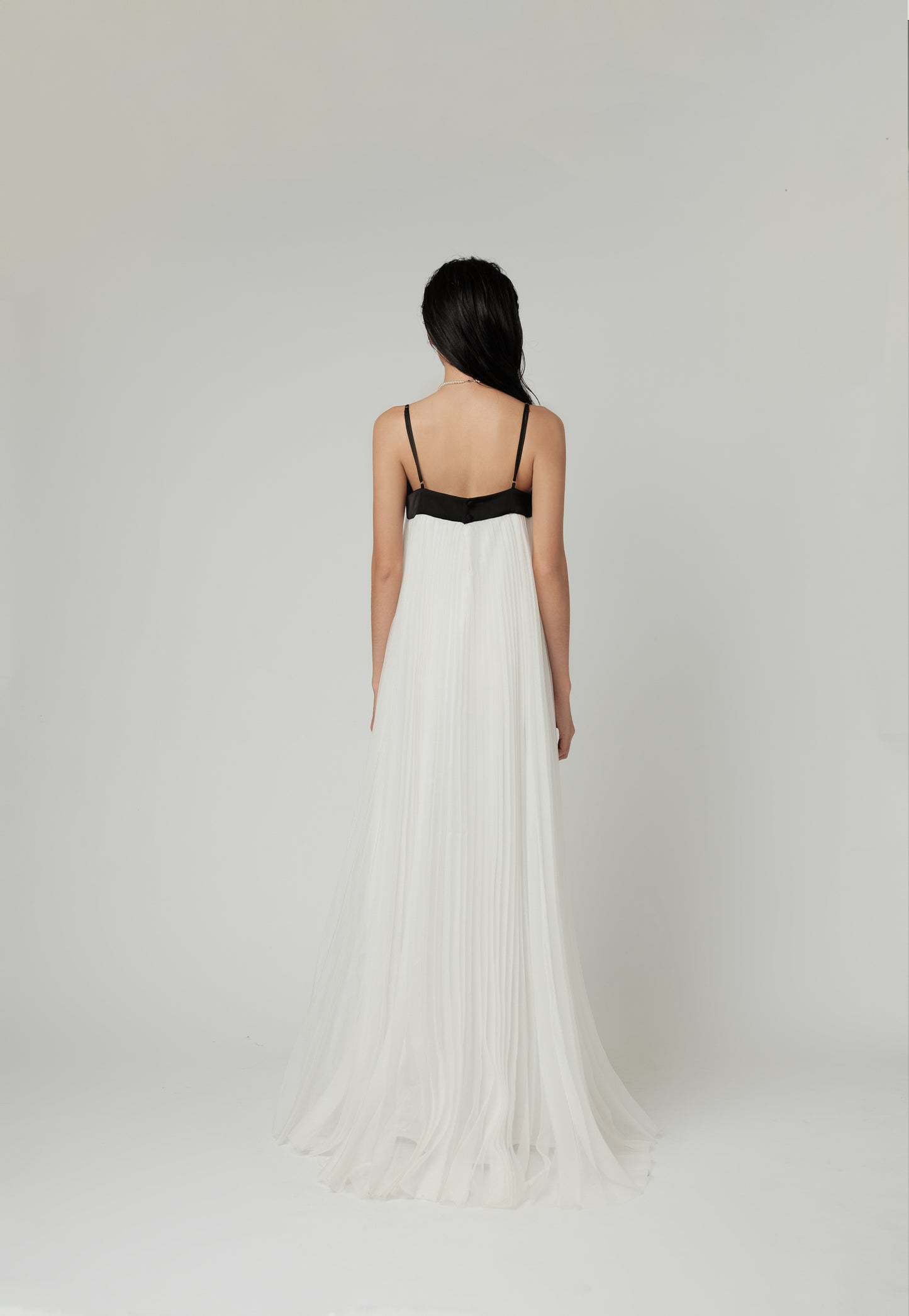 DOUX PLEATED MAXI DRESS