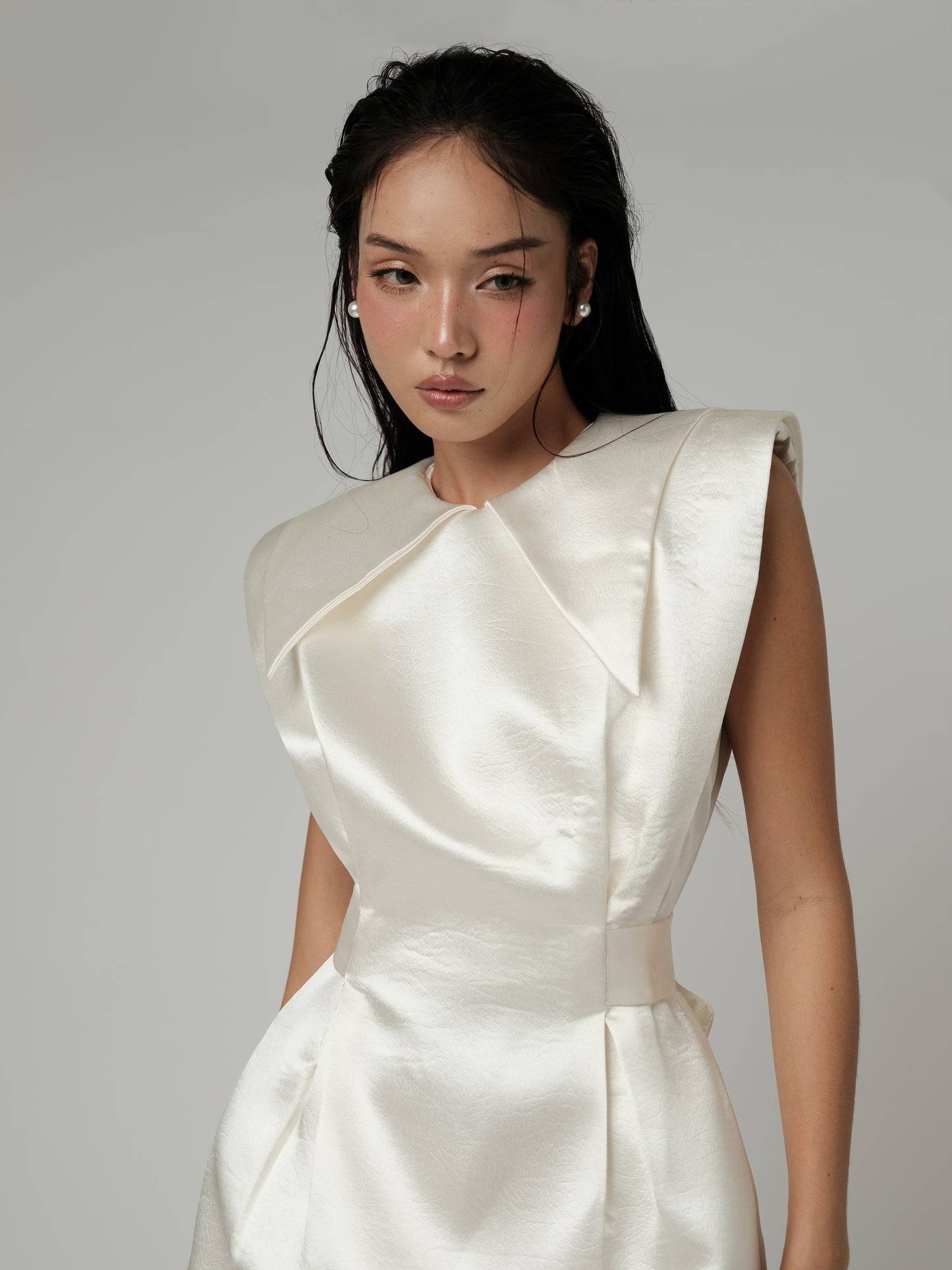 NACRE A-LINE MINI DRESS