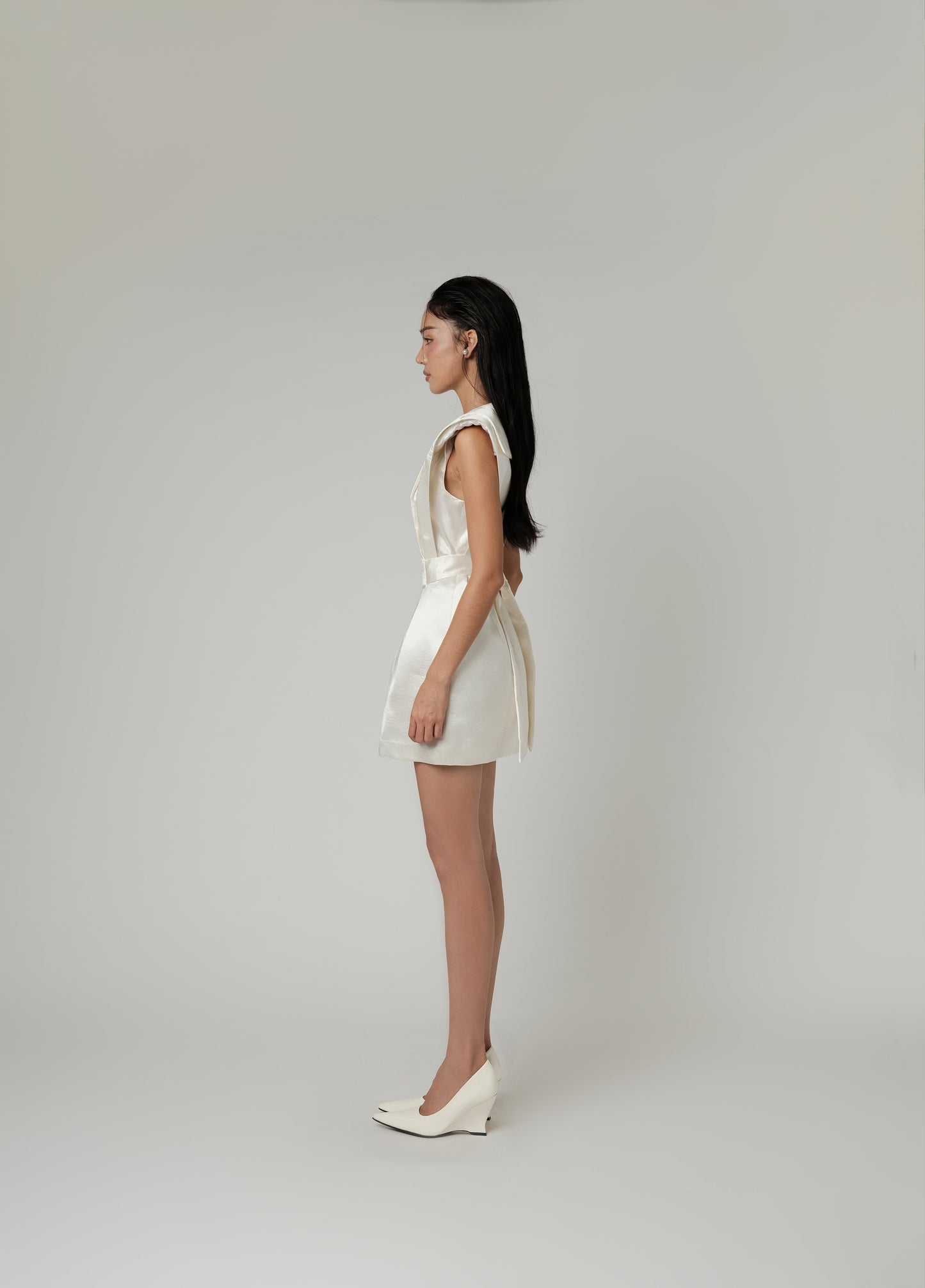 NACRE A-LINE MINI DRESS