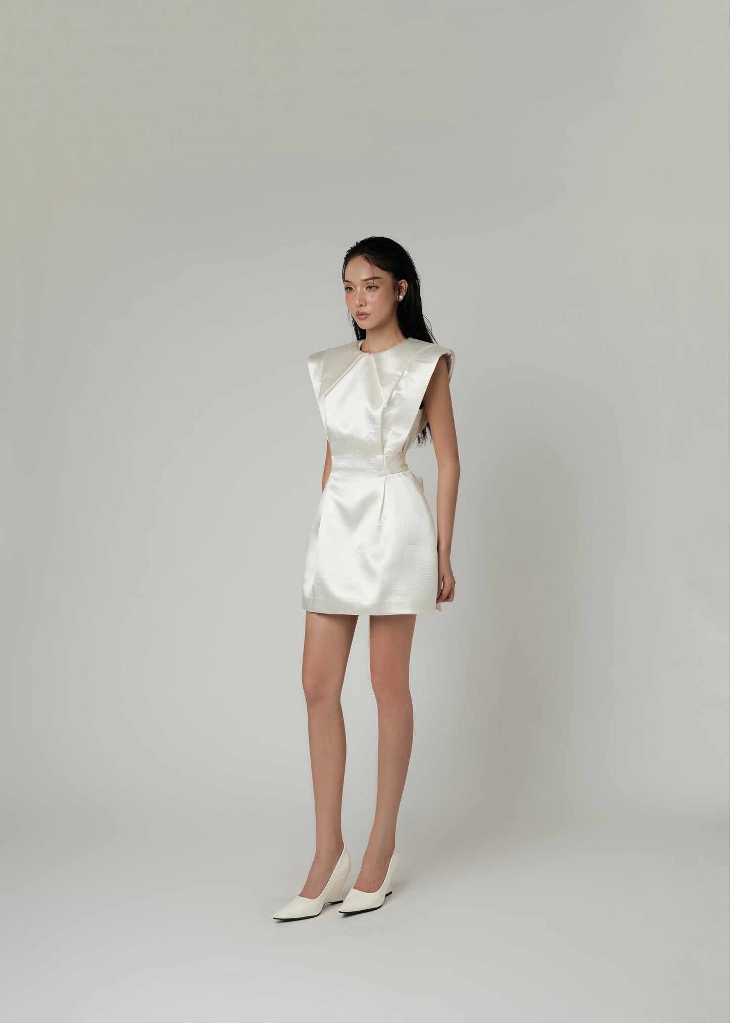 NACRE A-LINE MINI DRESS