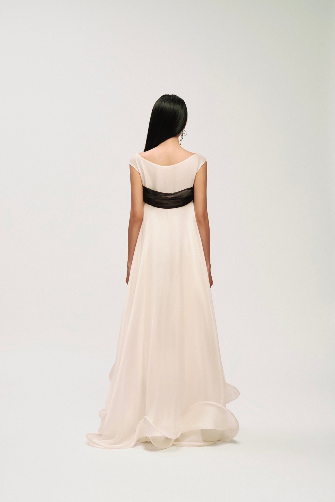CADEAU SILK BOW GOWN DRESS - Premium Line