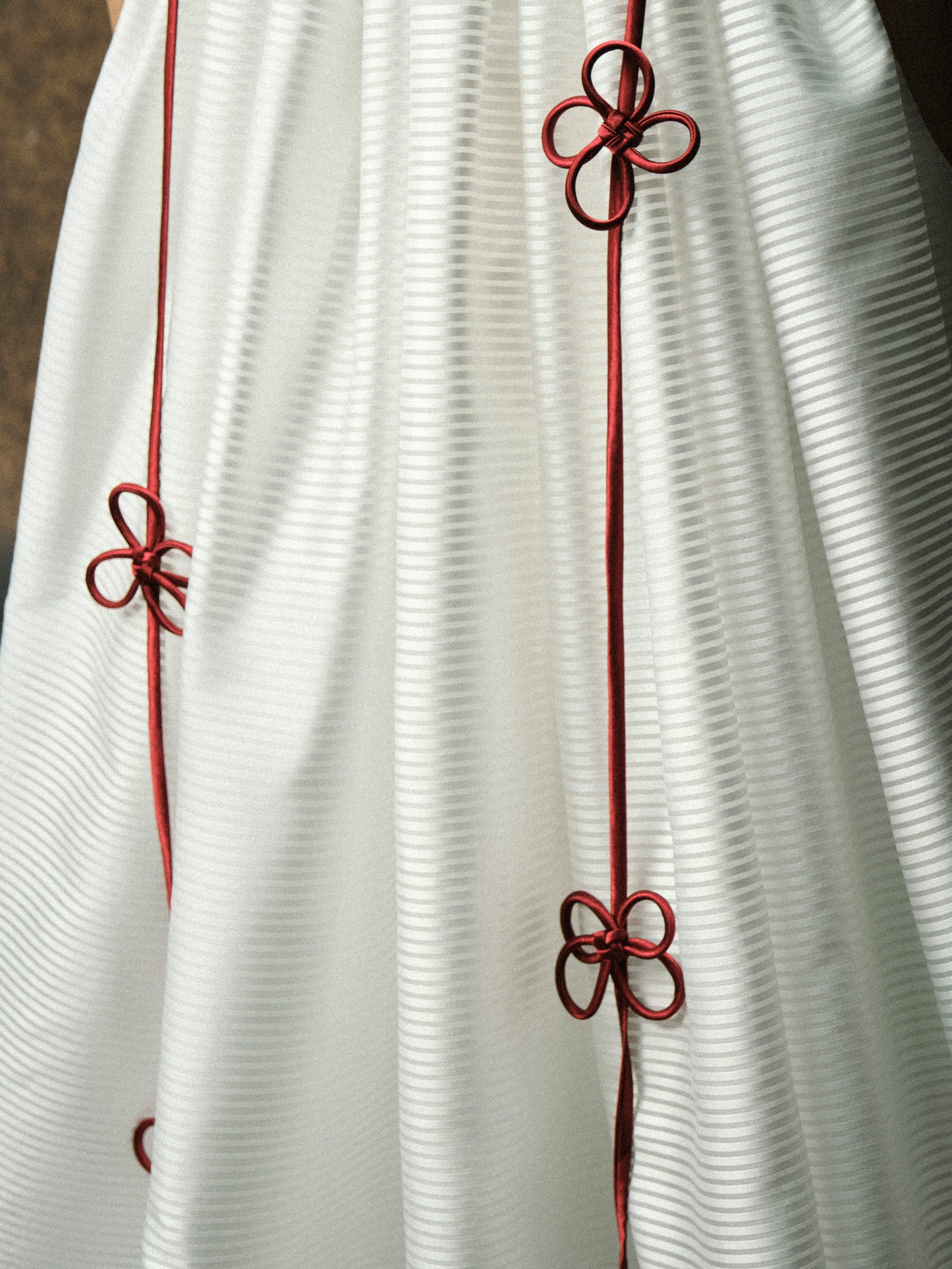 HIKARI SCARLET STRAP DRESS