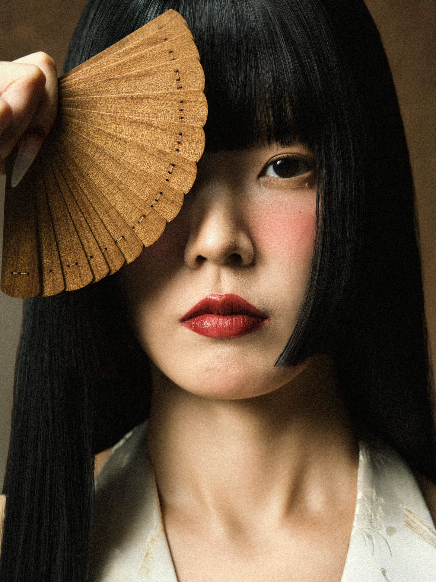 TSUKI LUNAR JACQUARD DRESS - BROCADE VERSION