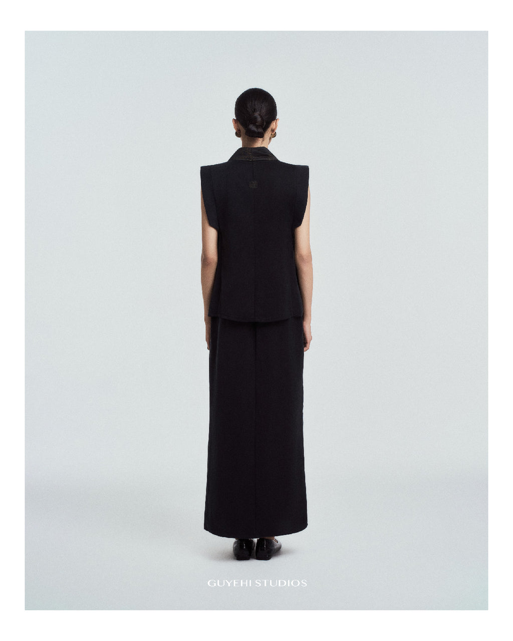 Dem Column Maxi Skirt in Matte