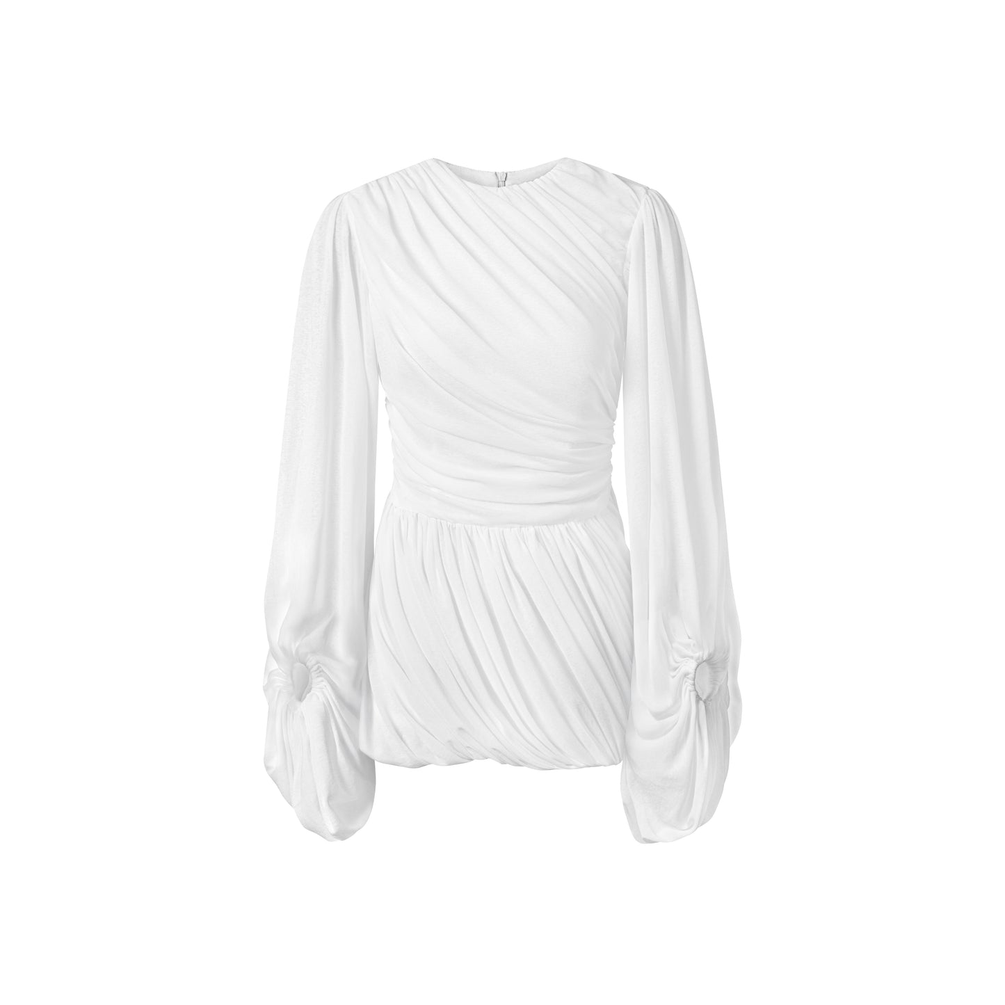 BRISA DRAPED SLEEVE MINI DRESS
