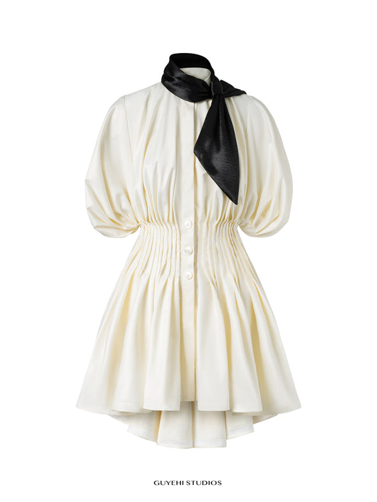 MELIS MINI DRESS - WITH BOW