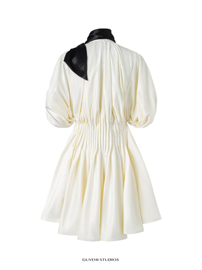 MELIS MINI DRESS - WITH BOW