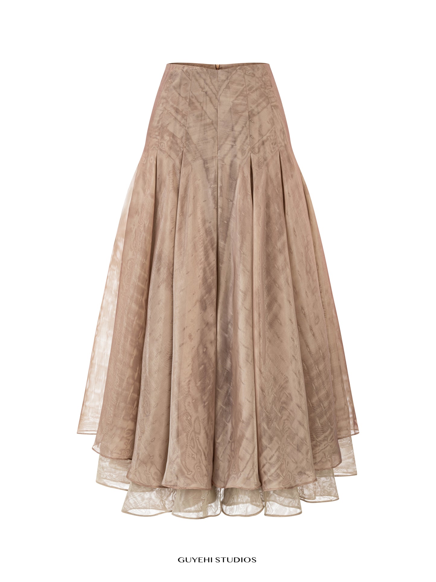 RÊVE SET – DRAPED VOLUME BLOUSE & MAXI SKIRT - Premium Line