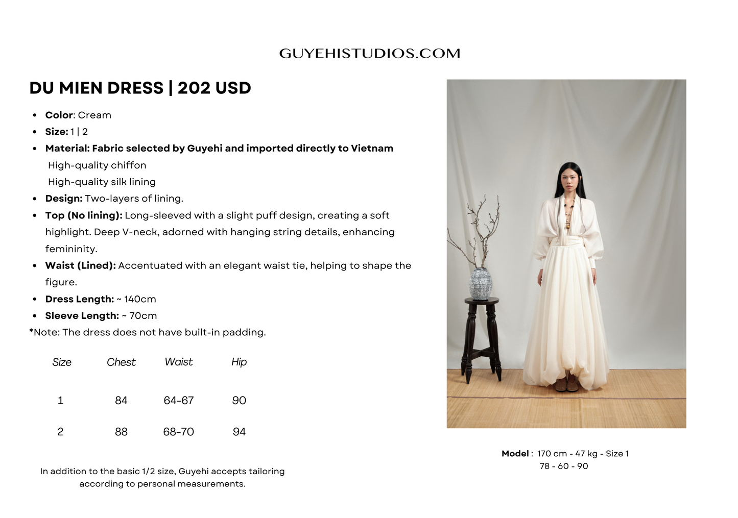DU MIEN DRESS